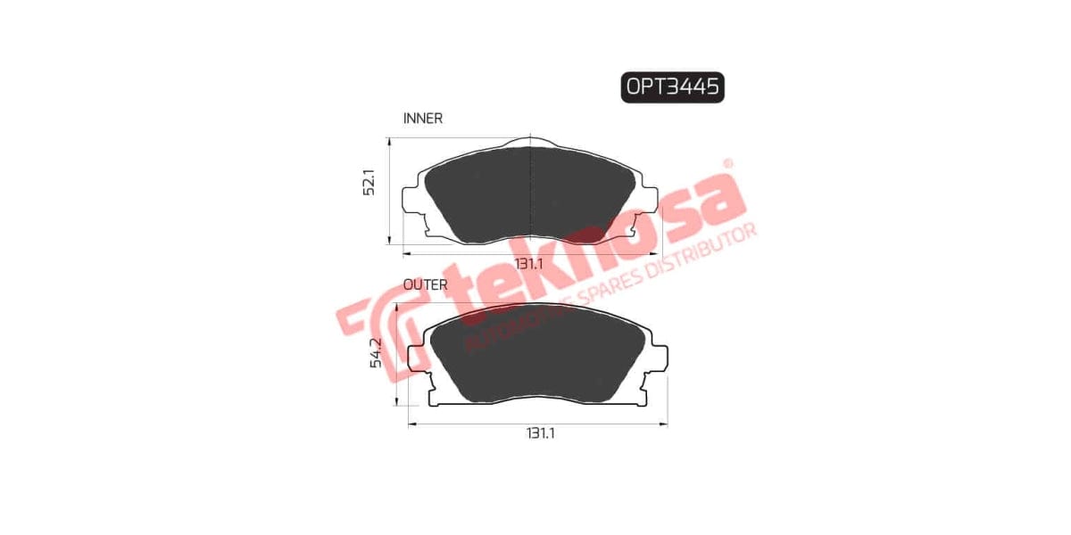 Brake Pad Opel Corsa 02-08 ( F )