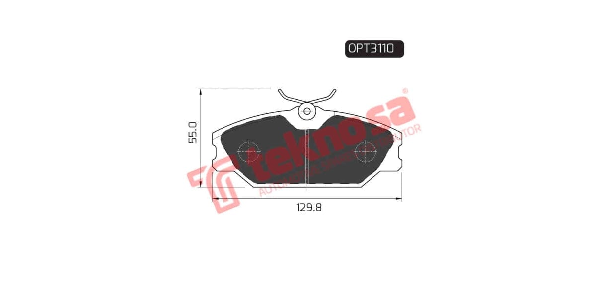 Brake Pad Renault Laguna 98-01 ( F )