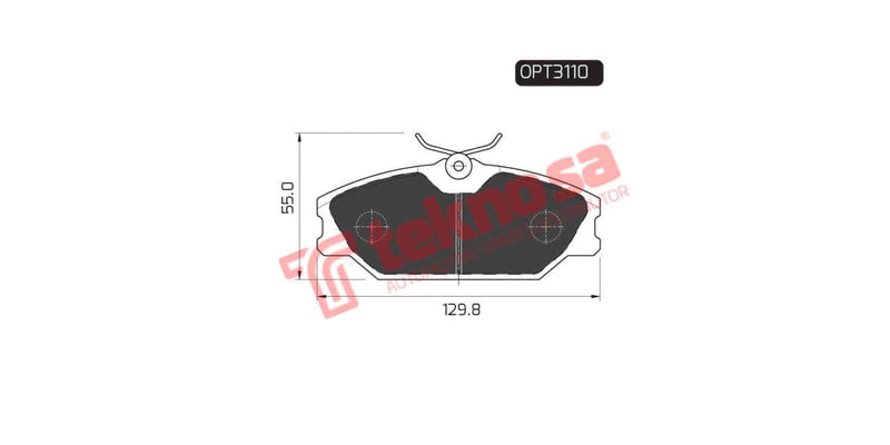 Brake Pad Renault Laguna 98-01 ( F )