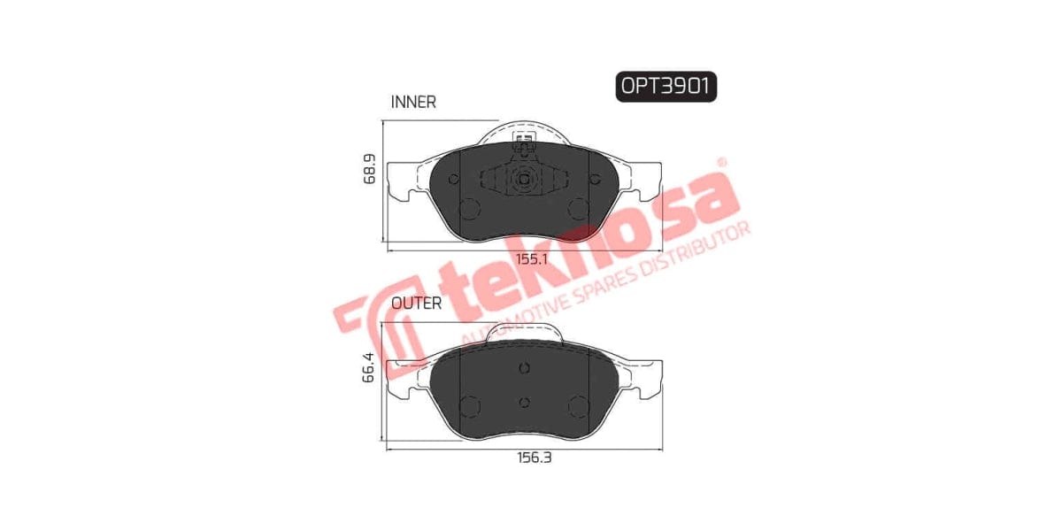 Brake Pad Renault Megane 06- ( F )
