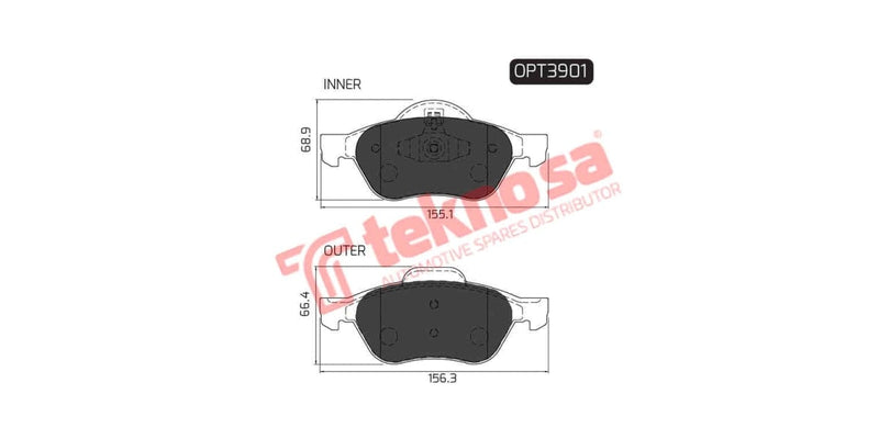 Brake Pad Renault Megane 06- ( F )