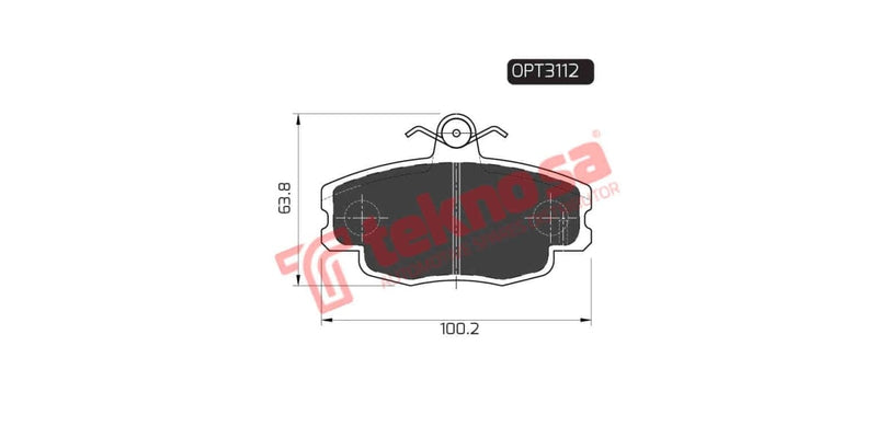 Brake Pad Renault Megane 96 ( F )