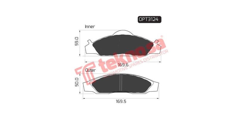 Brake Pad Ssangyong Musso Korando 96-05 ( F )