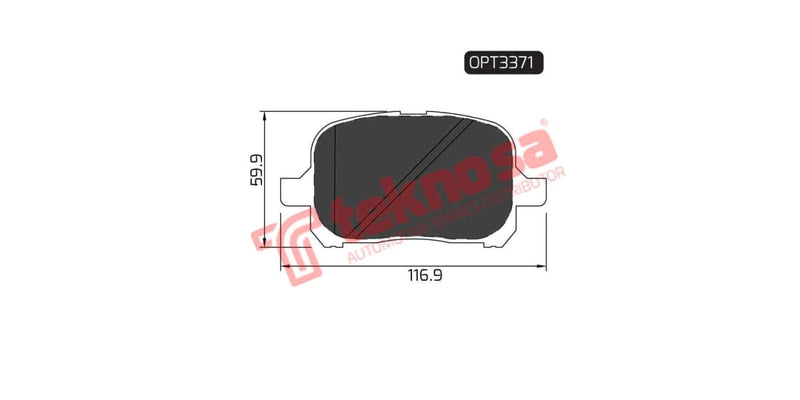 Brake Pad Toyota Camry 01-03 ( F )