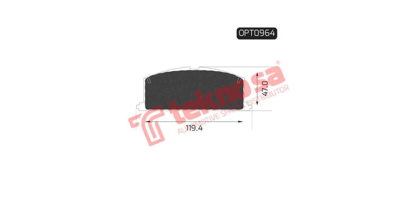 Brake Pad Toyota Conquest 86-02 ( F )