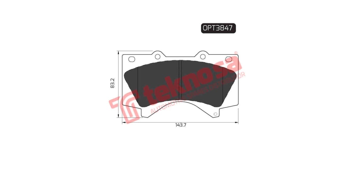 Brake Pad Toyota Landcruiser 08- ( F )