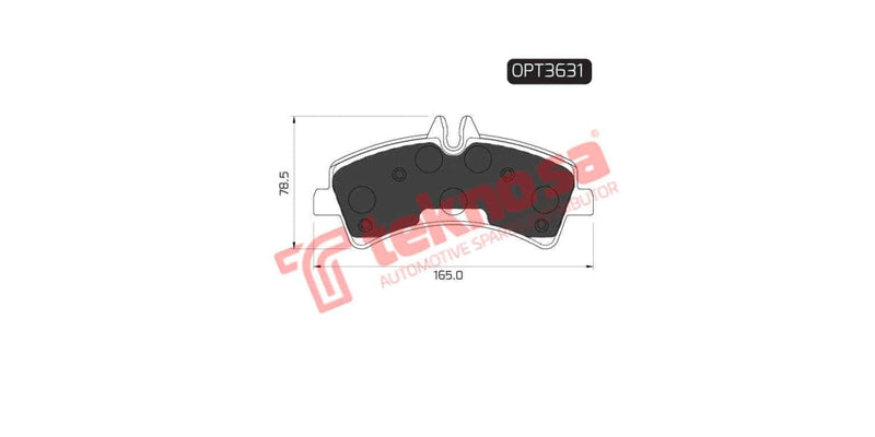 Brake Pad Volkswagen Crafter 07-12 ( R )