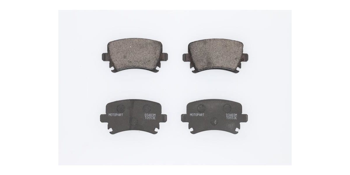 Brake Pads Audi A3A4,A6,Q3,Tt,S3,Seat Leon,Vw Cc,Eos,Golf 5,6,Jetta,Passat Tdi D3483M -Modern Auto Parts