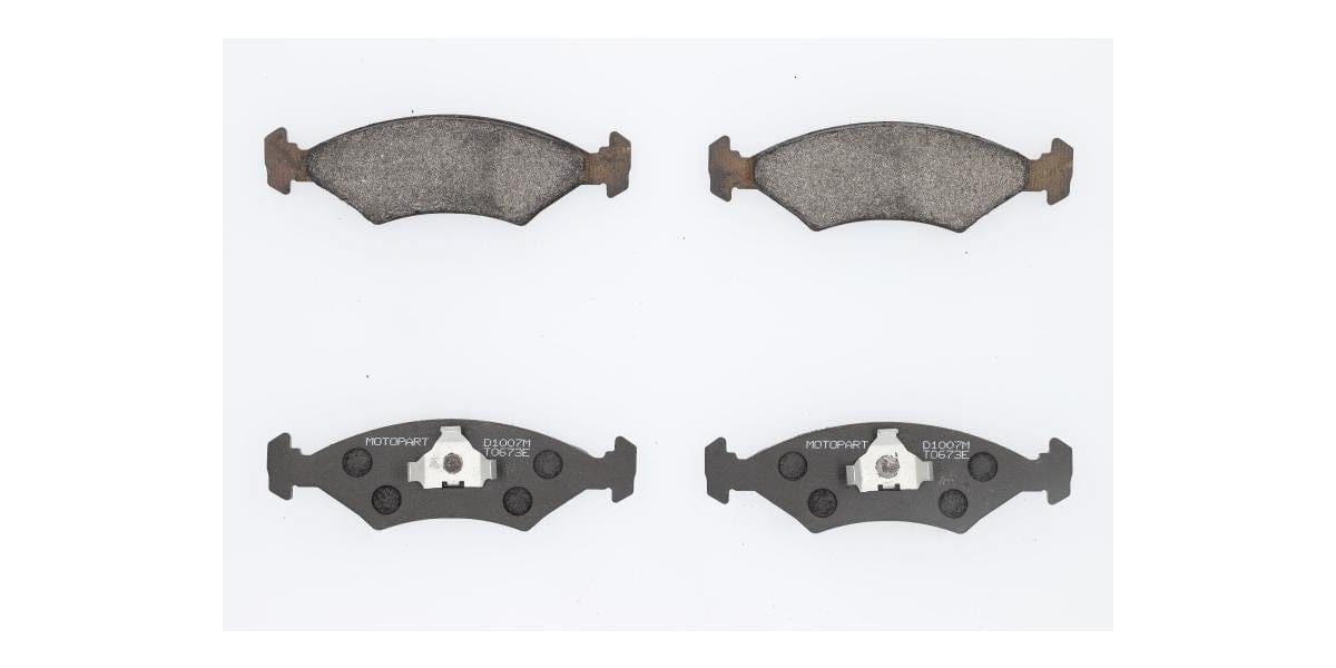Brake Pads Daewoo Cielo,Lanos,Ford Fiesta,Opel Astra,Corsa,Kadette D1007M -Modern Auto Parts