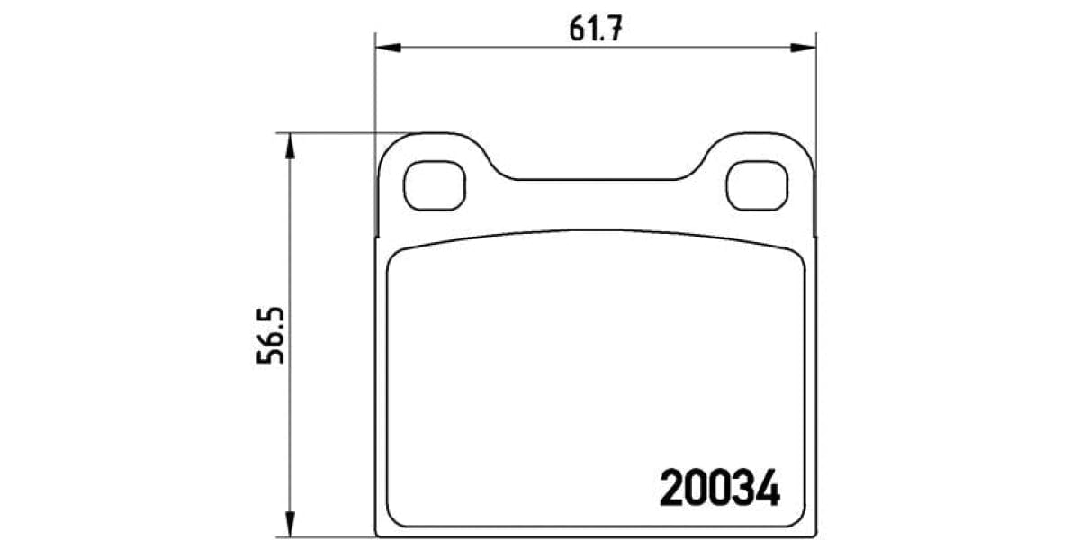 Brake Pads Fr / Rr Set (Brembo) (P59001)