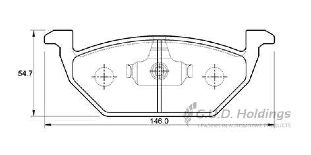 Brake Pads Front Audi A1 (15-) Seat Ibiza (07-) Vw Crosspolo (14-) Golf 4/Jetta 4 (99-) Polo (14-) Up (SAFELINE D3179S)