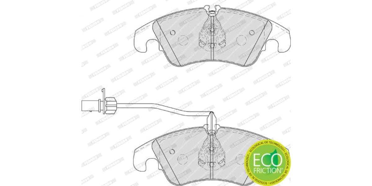 Brake Pads Front Audi A4 (08-16) A5 A6 (08-18) A7 (11-) Q5 (09-) S5 (08-) (Ferodo Fdb4044)