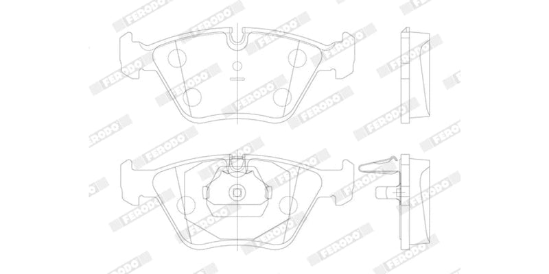 Buy Ferodo Brake Pads FDB1073 at the best prices in South-Africa,nation-wide delivery!