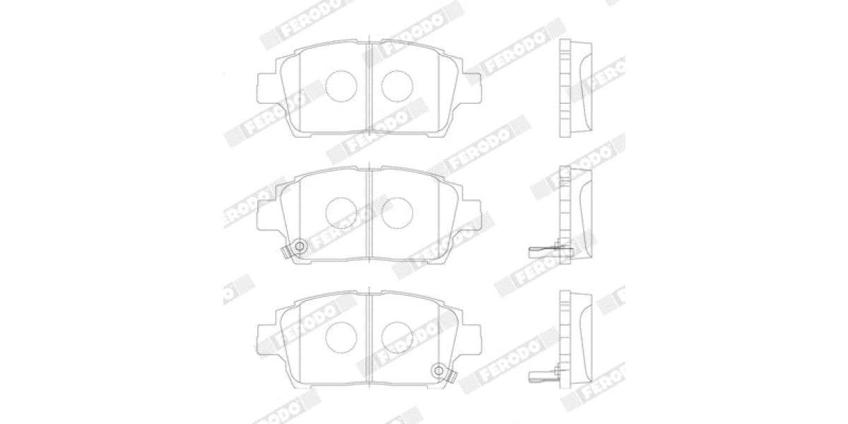 Buy Ferodo Brake Pads FDB1392 at the best prices in South-Africa,nation-wide delivery!