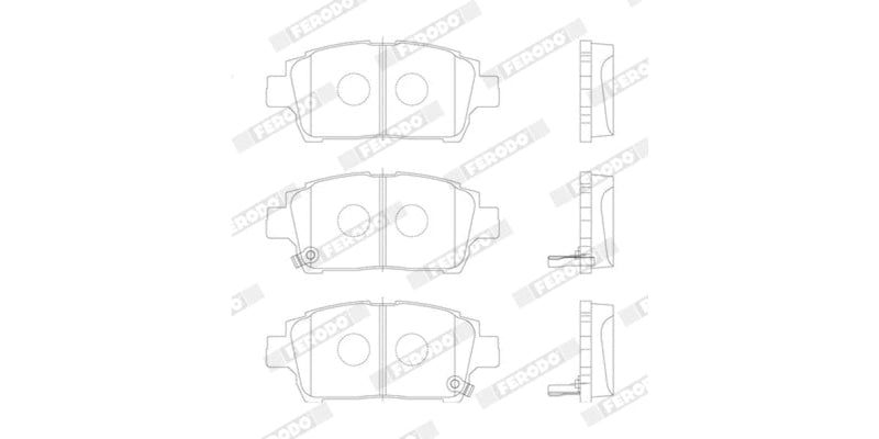 Buy Ferodo Brake Pads FDB1392 at the best prices in South-Africa,nation-wide delivery!