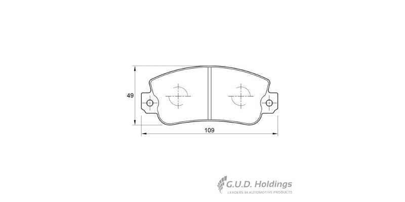 Brake Pads Front Dacia Crystal Van,Elan,Magic (95-98) (SAFELINE D163S)