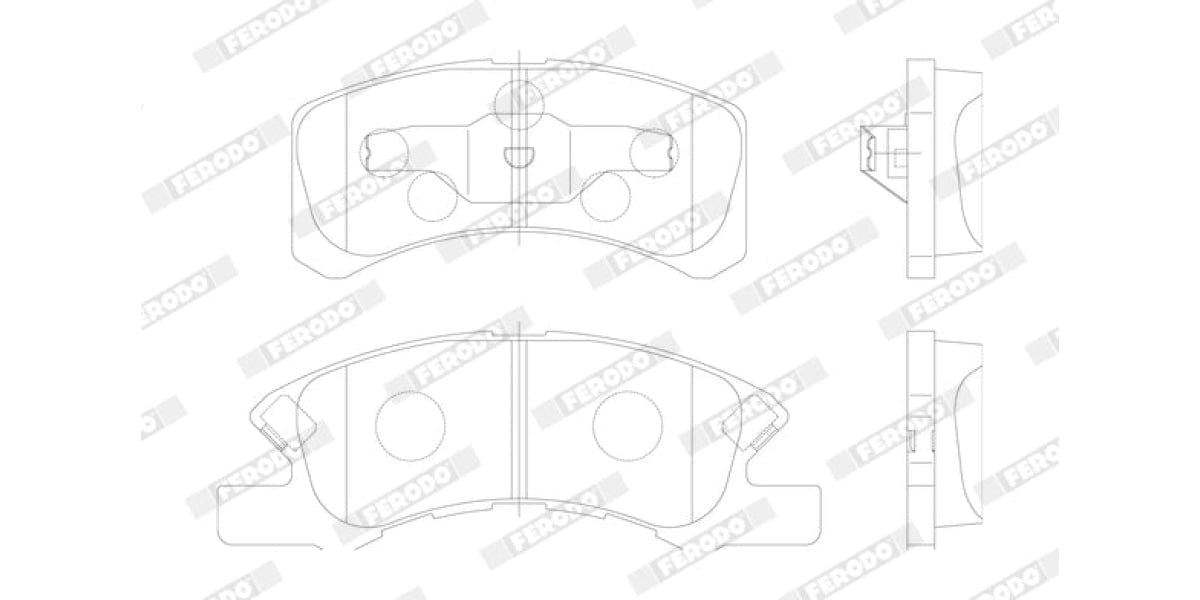 Buy Ferodo Brake Pads FDB1988 at the best prices in South-Africa,nation-wide delivery!