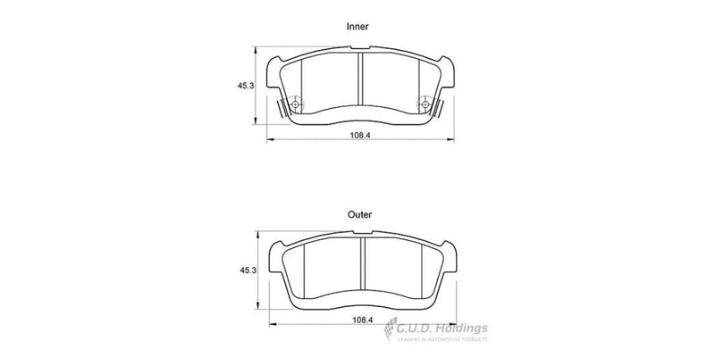 Brake Pads Front Daihatsu Charade,Copen,Sirion,Suzuki Alto,Ignis (SAFELINE D3520S)