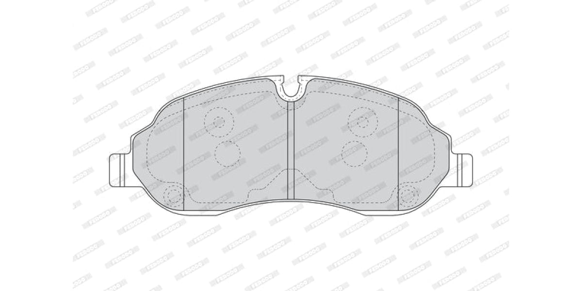 Brake Pads Front Ford Tourneo 13 Transit 12 Front VentedR4661 R1560