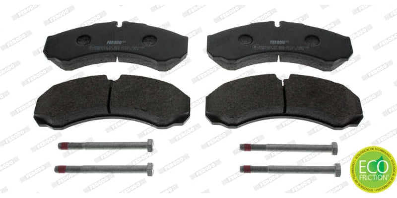 Brake Pads Front Iveco Daily 50C13 65C15 (99-06) Turbo 30-8 35-8 (95-) (Ferodo Fvr1102)
