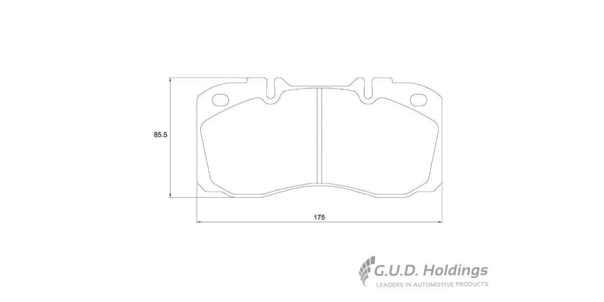 Brake Pads Front Iveco Daily 70C15 (14-) Eurocargo (2008-) (SAFELINE D4209S)