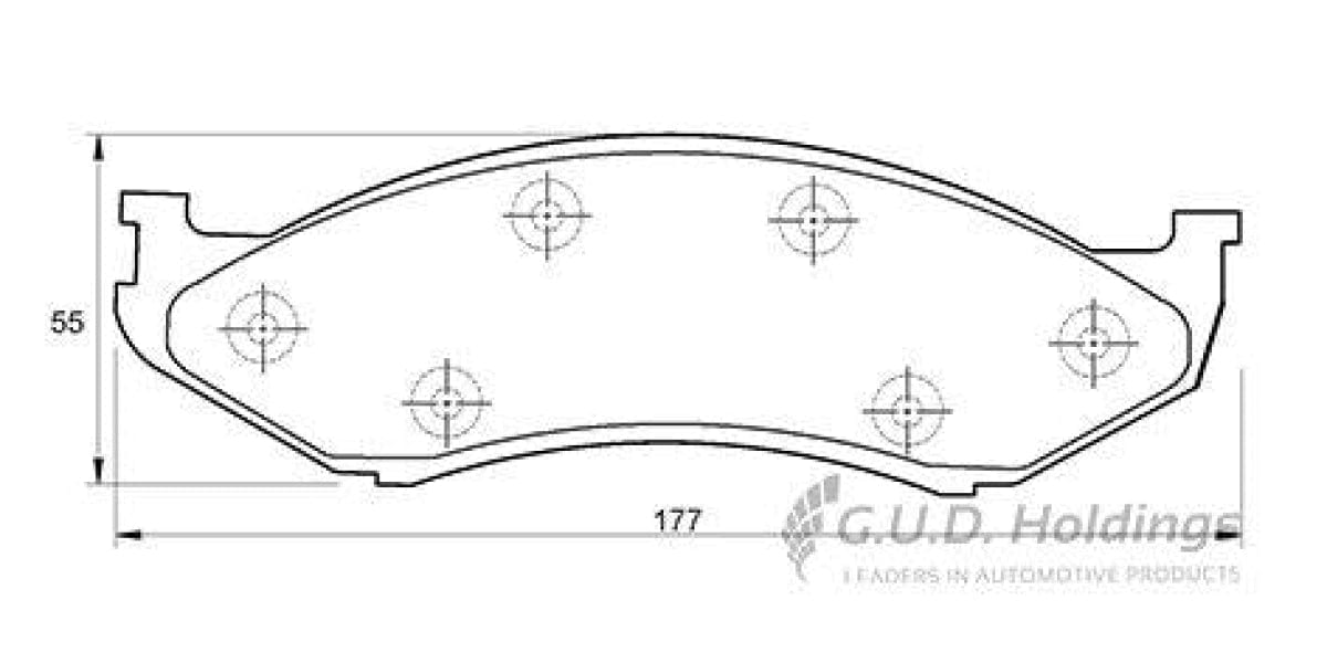 Brake Pads Front Jeep Grand Cherokee 98- (SAFELINE D3118S)