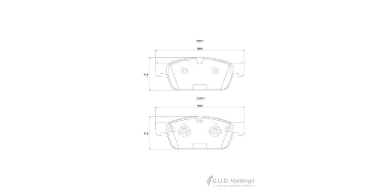 Brake Pads Front Mercedes Gl350/Gl500/Gle/Gls (2012-) Ml (2011-) (SAFELINE D4204S)