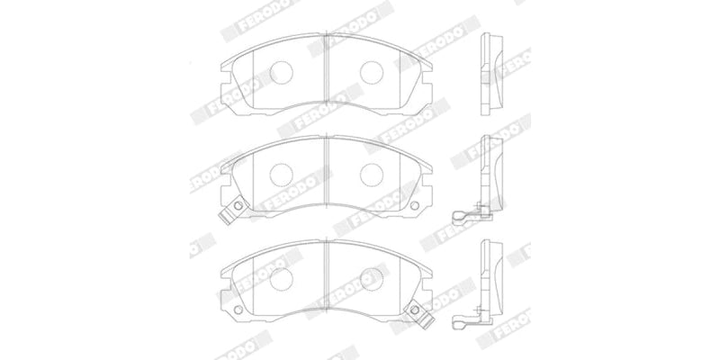 Buy Ferodo Brake Pads FDB765 at the best prices in South-Africa,nation-wide delivery!