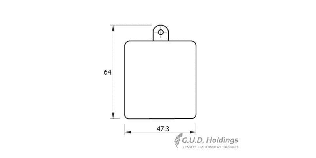 Brake Pads Front Nissan 2300 (1969-) Nissan 2400 (1971) (SAFELINE D52S)
