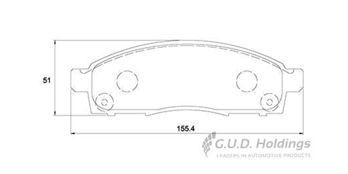 Brake Pads Front Nissan Nv200 1.5,1.6 (13-) (SAFELINE D4096S)