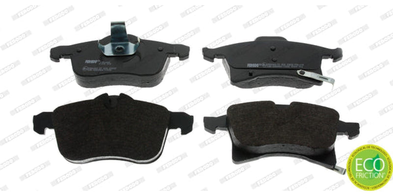 Brake Pads Front Opel Adam (14-) Astra (04-10) Corsa (02-15>) Meriva Zafira (06-09) (Ferodo Fdb1640)