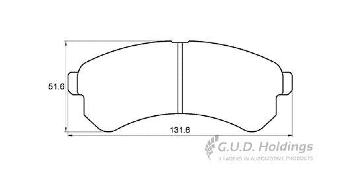 Brake Pads Front Tata Indica Vista (2009-) Super Ace (14-) (SAFELINE D3916S)