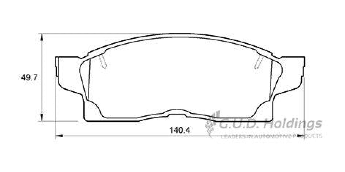 Brake Pads Front Toyota Mr2 (SAFELINE D3040S)