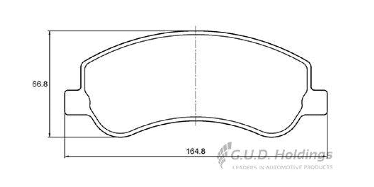 Brake Pads Front Vw Amarok 2.0Tsi/2.0Tdi/Bitdi 3.0Tdi (2010-) (SAFELINE D3789S)