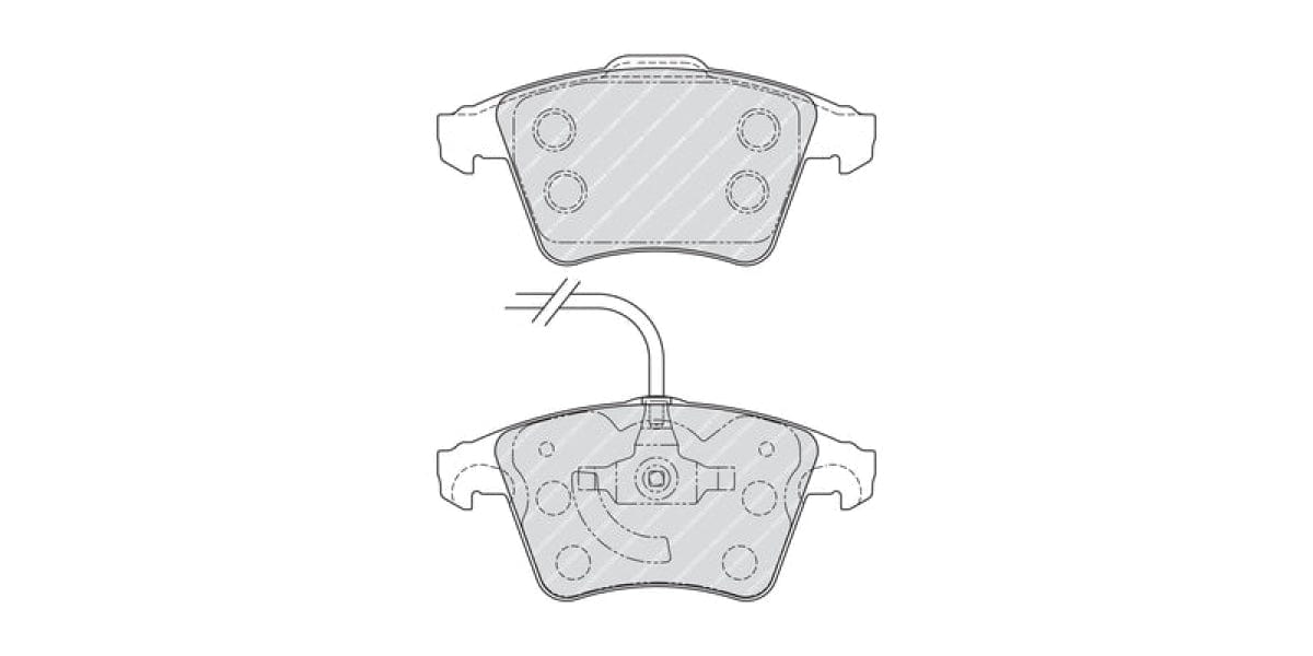 Buy Ferodo Brake Pads FVR1642 at the best prices in South-Africa,nation-wide delivery!