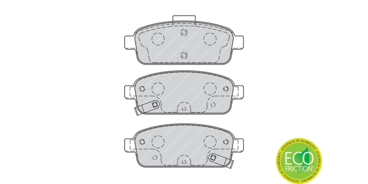 Buy Ferodo Brake Pads FDB4265 at the best prices in South-Africa,nation-wide delivery!