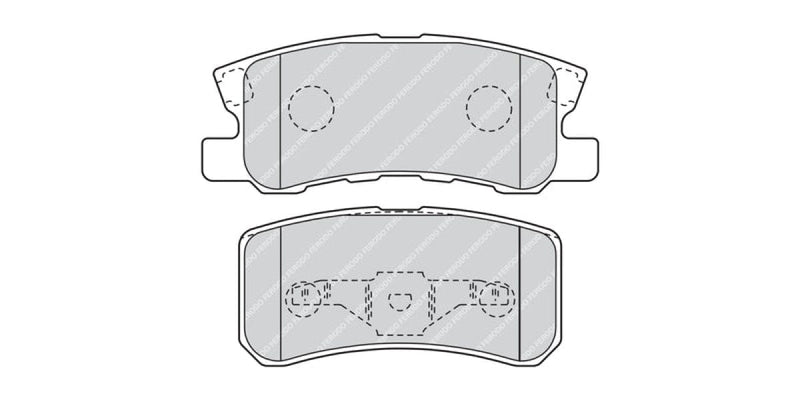 Buy Ferodo Brake Pads FDB1604 at the best prices in South-Africa,nation-wide delivery!