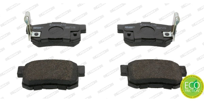 Brake Pads Rear Honda Civic (06-12) Cr-0V (02-06) Fr-V (05-09) Odyssey (96-) (Ferodo Fdb1679)