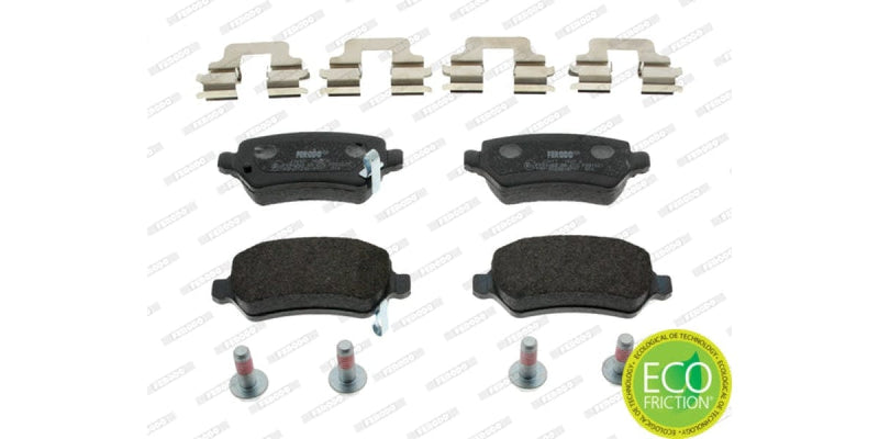 Brake Pads Rear Opel Astra (99-04) Meriva (06-) Zafira (Ferodo Fdb1521)