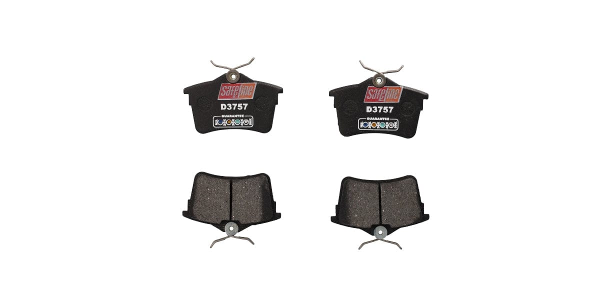 Brake Pads Rear Peugeot Partner (SAFELINE D3757S)