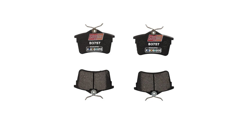 Brake Pads Rear Peugeot Partner (SAFELINE D3757S)