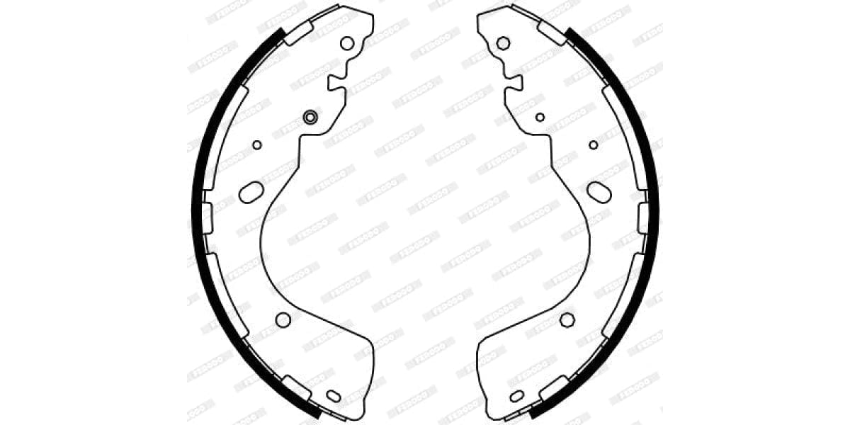 Brake Shoes Kit Rear Ford Ranger 2012+ Nissan Np300 Navara (D23) 2005+ Mazda Bt-50