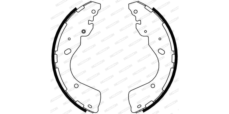 Brake Shoes Kit Rear Ford Ranger 2012+ Nissan Np300 Navara (D23) 2005+ Mazda Bt-50