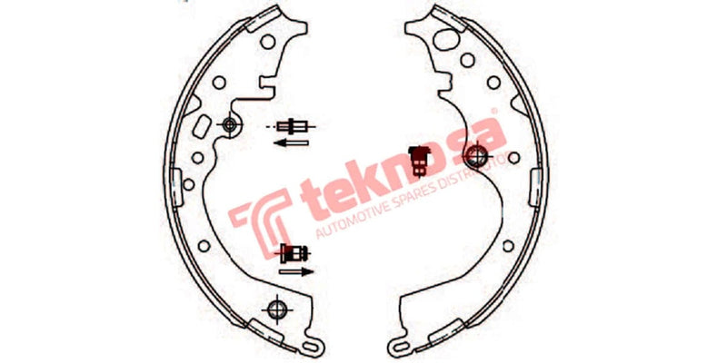 Brake Shoes Toyota Quantum 2005-2012