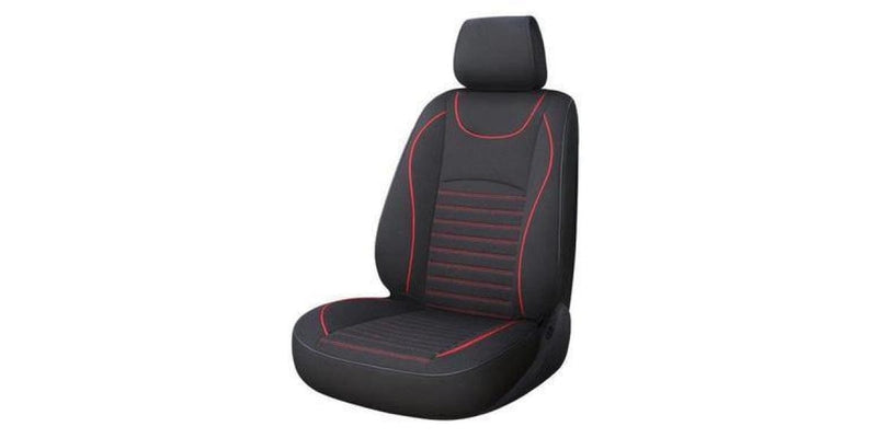 Car Seat Cover 1 Piece Seat Cushion CS10BKRD -Modern Auto Parts!
