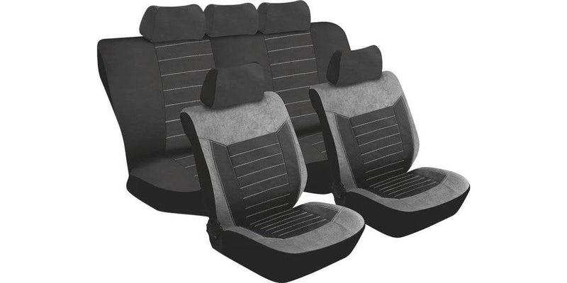 Car Seat Cover 11Pc Montecarlo Car Seat Cover Set SA700 -Modern Auto Parts!