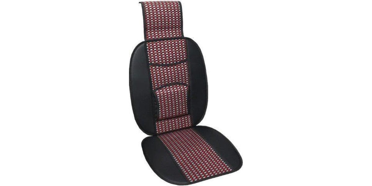Car Seat Cover Bamboo Cushion CS07RD -Modern Auto Parts!