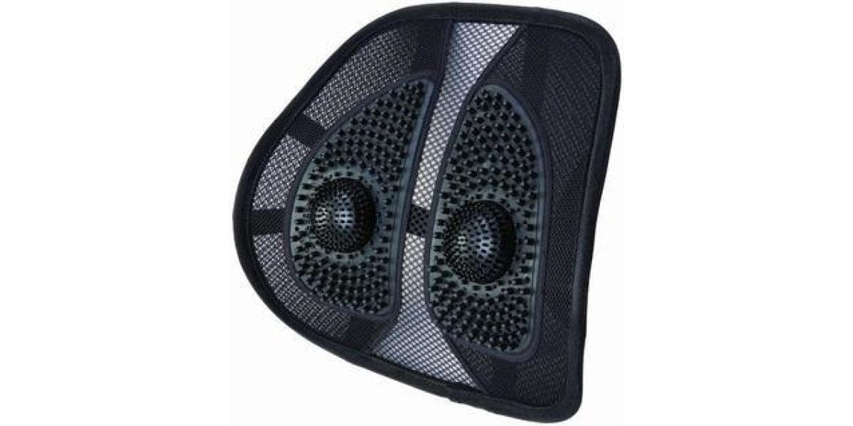 Car Seat Cover Mesh Massage Back Support 1Pc/Black MBS01 -Modern Auto Parts!