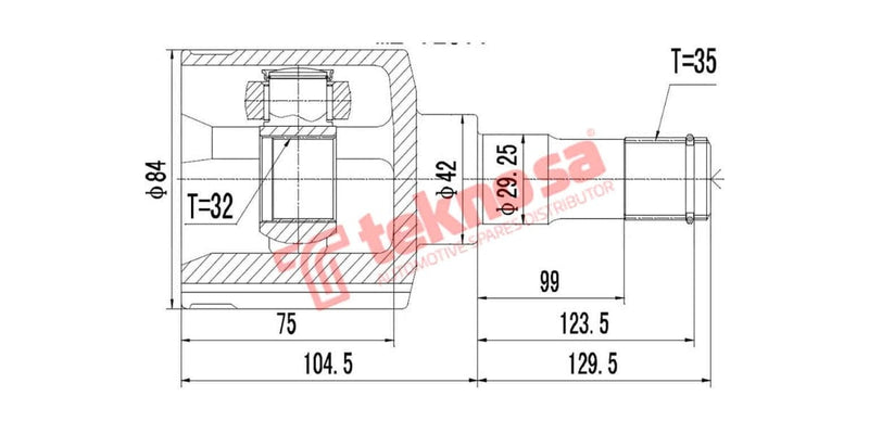 Cv Joint Ford Mondeo Mk1 Mk2 Mk3 1993-2007