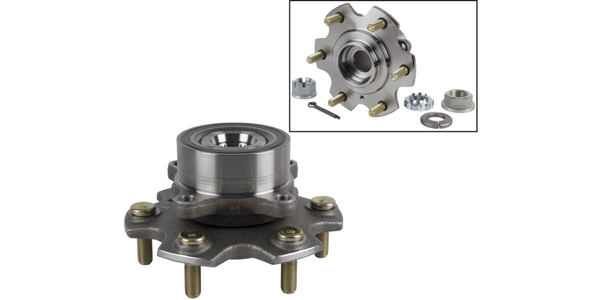 Front Wheel Hub Bearing Kit Mitsubishi Pajero 3.2Di-D, 3.5, 3.8I (02-07), 2.5Di-D, 3.2Di-D, Di-Dc, 3.8I 4X4 (2007-) S.A Model! ~Modern Auto Parts!